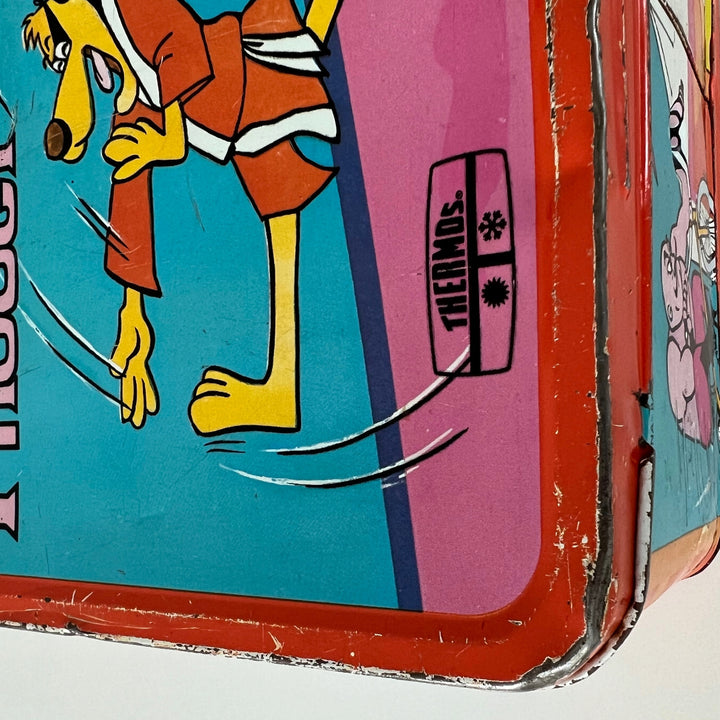 Vintage 1975 Hong Kong Phoochy Lunch Box With Thermos