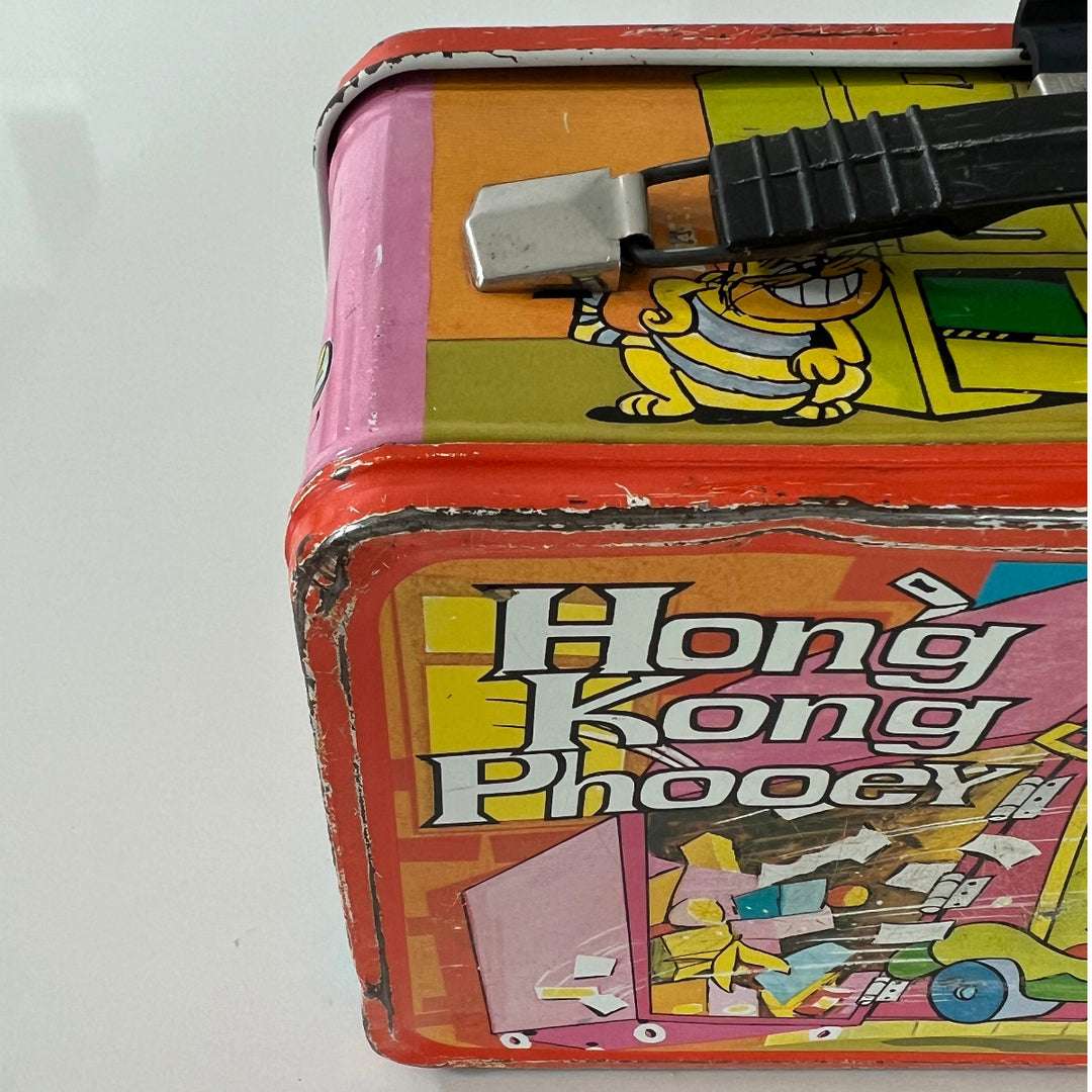 Vintage 1975 Hong Kong Phoochy Lunch Box With Thermos