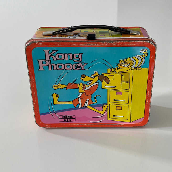 Vintage 1975 Hong Kong Phoochy Lunch Box With Thermos