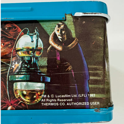 Vintage 1983 Star Wars Empire Return Of The Jedi Lunchbox with Thermos