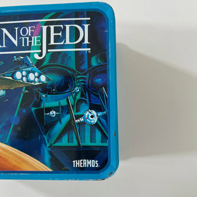 Vintage 1983 Star Wars Empire Return Of The Jedi Lunchbox with Thermos