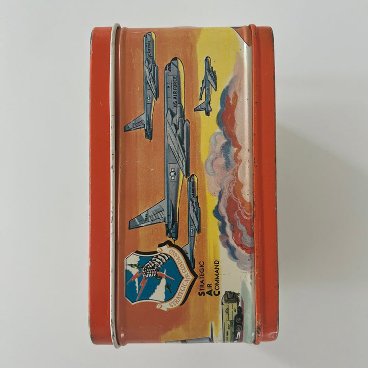 Rare Vintage 1959 Steve Canyon Lunchbox with Thermos