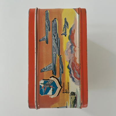 Rare Vintage 1959 Steve Canyon Lunchbox with Thermos