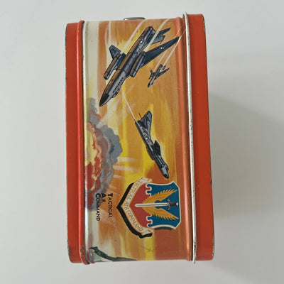 Rare Vintage 1959 Steve Canyon Lunchbox with Thermos