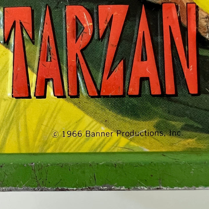 Rare Vintage 1966 Tarzan Lunchbox with Thermos