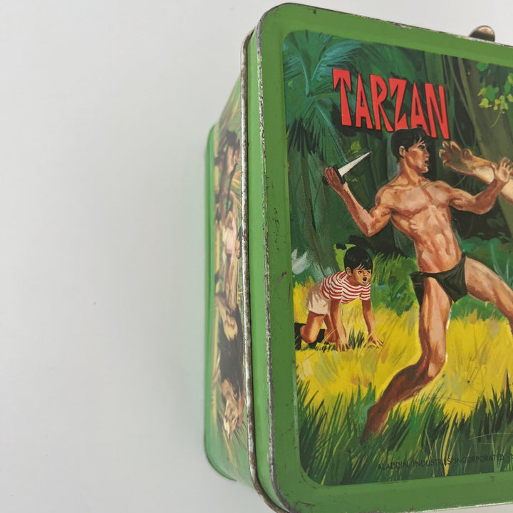Rare Vintage 1966 Tarzan Lunchbox with Thermos