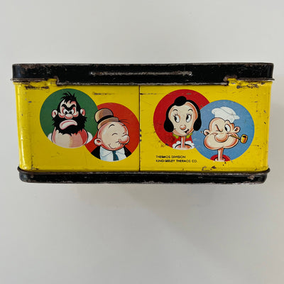 Rare Vintage 1964 Popeye Lunchbox with Thermos