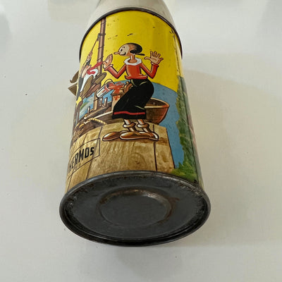 Rare Vintage 1964 Popeye Lunchbox with Thermos