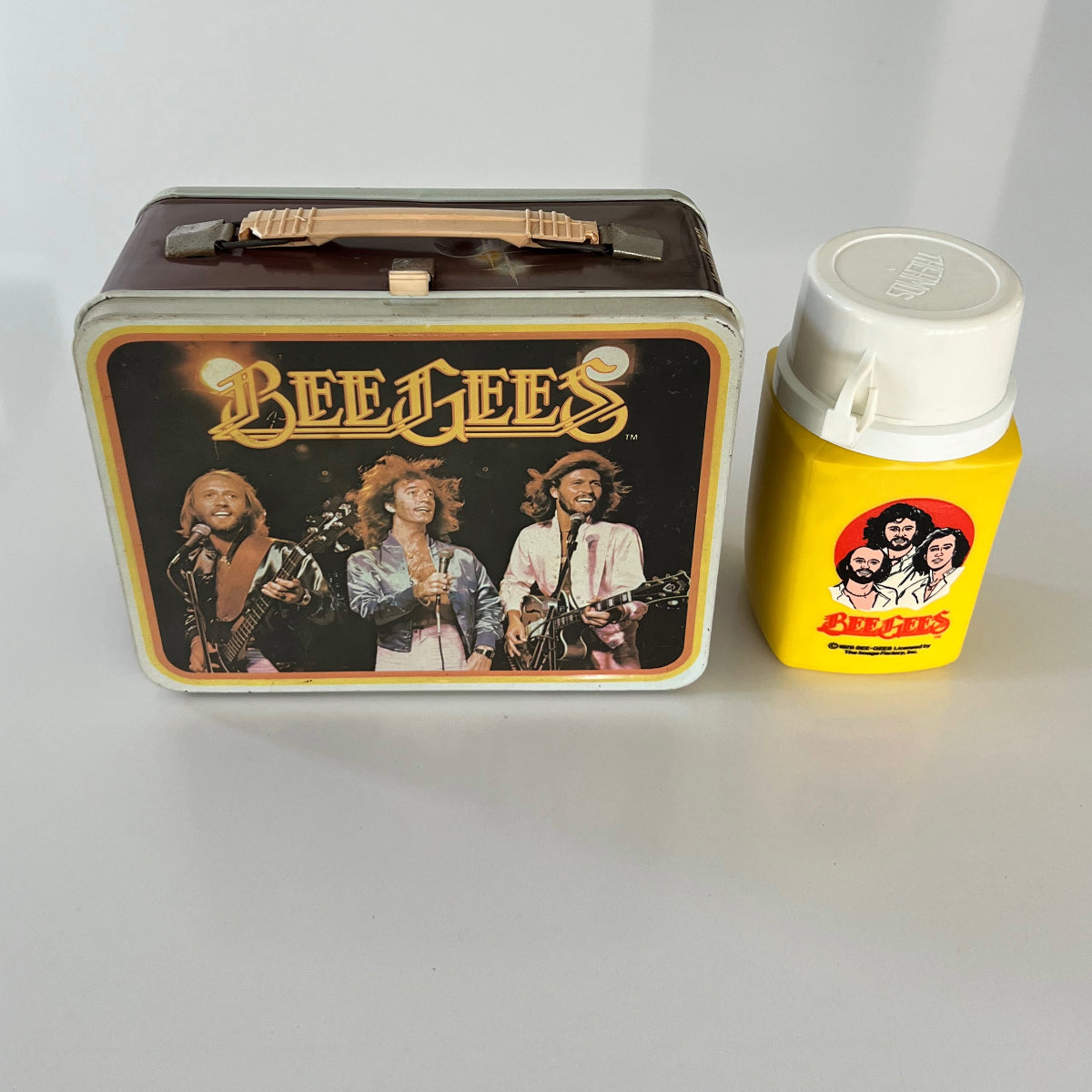 Rare Vintage 1978 Bee Gees Barry Gibb Lunchbox with Thermos