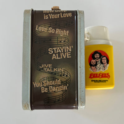 Rare Vintage 1978 Bee Gees Barry Gibb Lunchbox with Thermos