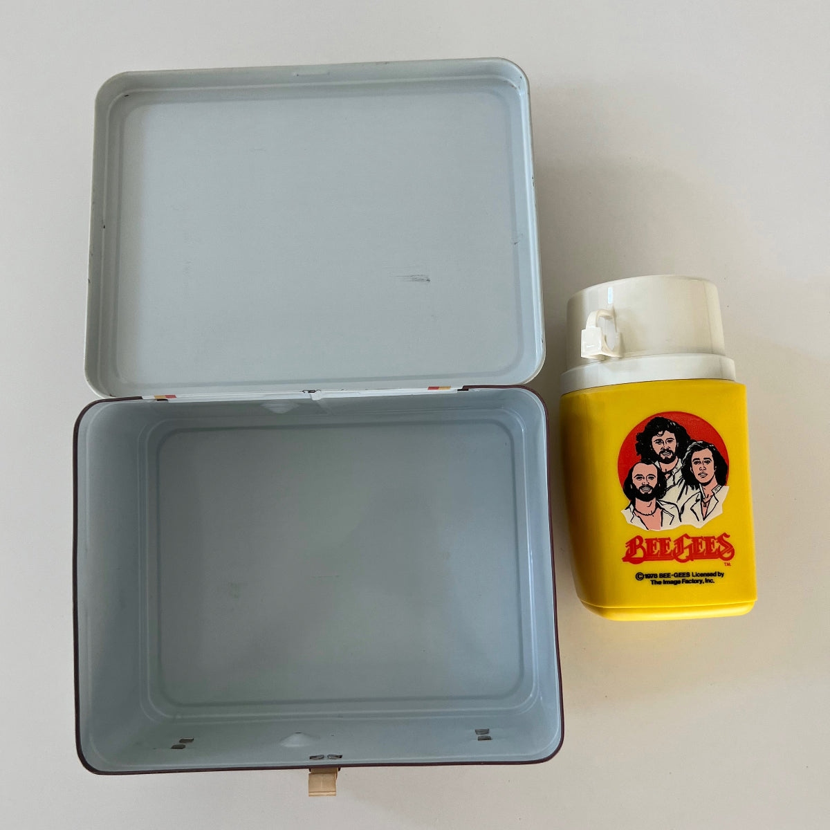 Rare Vintage 1978 Bee Gees Barry Gibb Lunchbox with Thermos