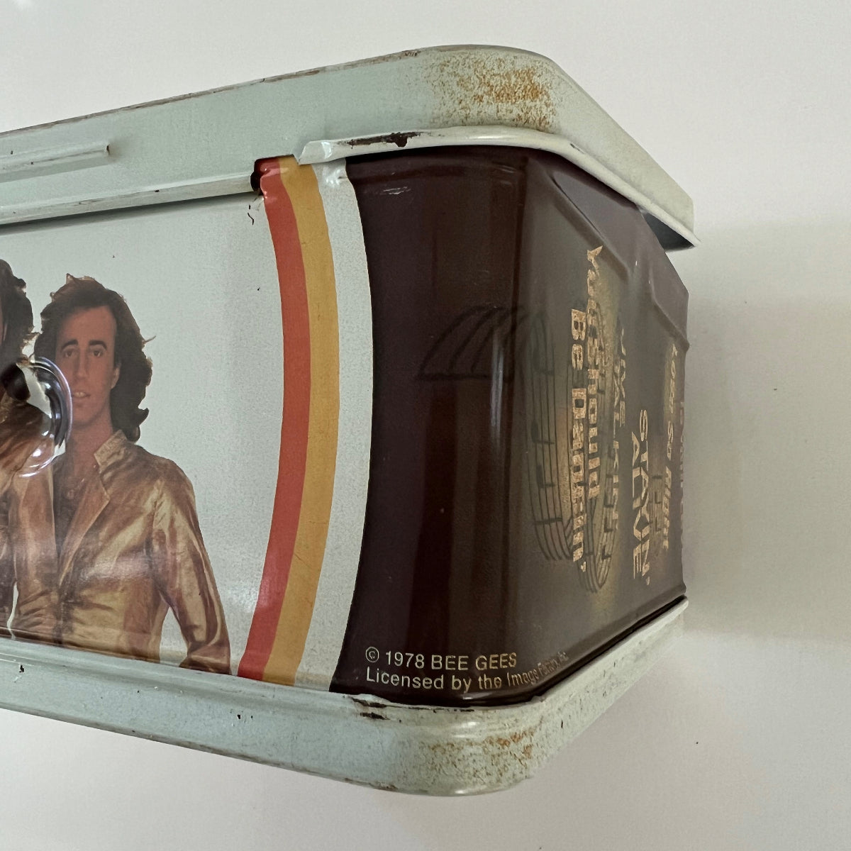 Rare Vintage 1978 Bee Gees Barry Gibb Lunchbox with Thermos