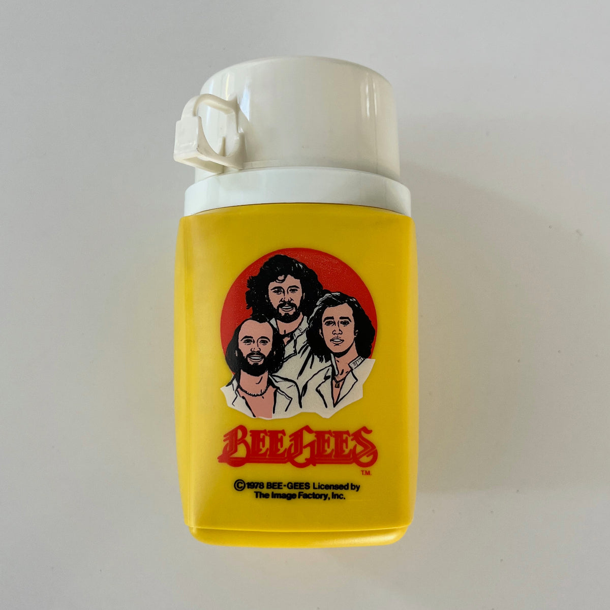 Rare Vintage 1978 Bee Gees Barry Gibb Lunchbox with Thermos