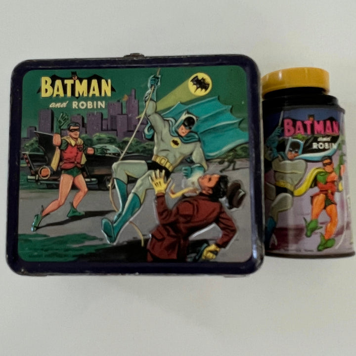 Rare Vintage 1966 Batman Lunchbox with Thermos