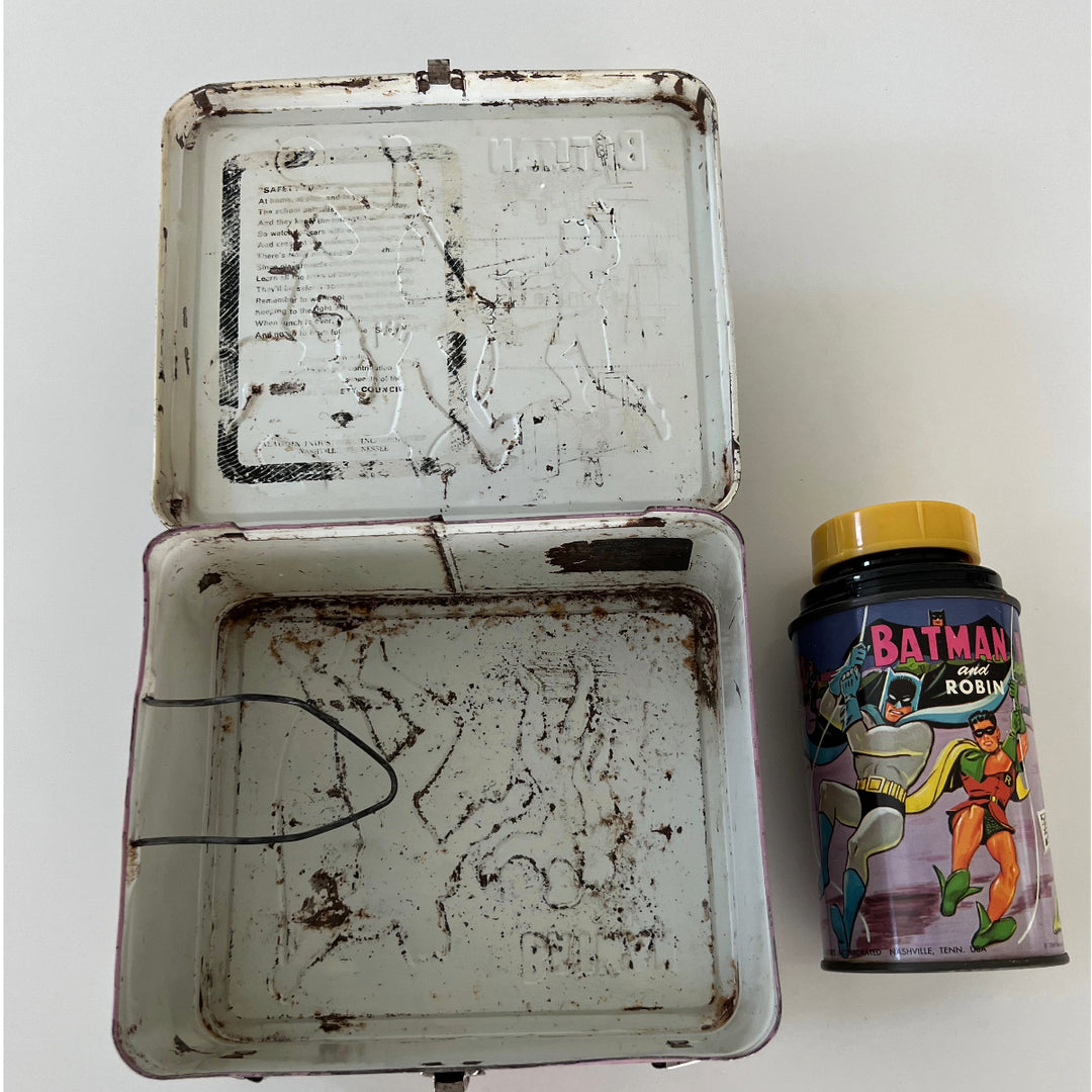 Rare Vintage 1966 Batman Lunchbox with Thermos