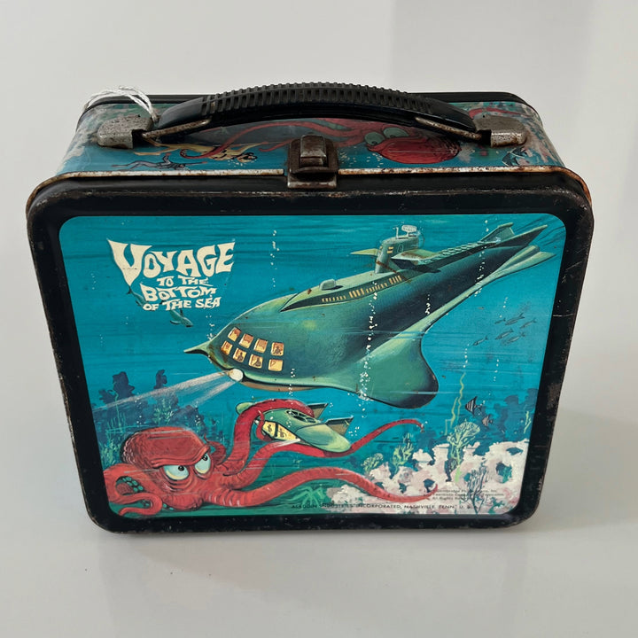 Rare Vintage 1967 Voyage To The Bottom Of The Sea Lunchbox Only no thermos