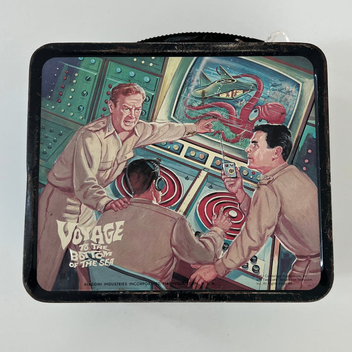 Rare Vintage 1967 Voyage To The Bottom Of The Sea Lunchbox Only no thermos