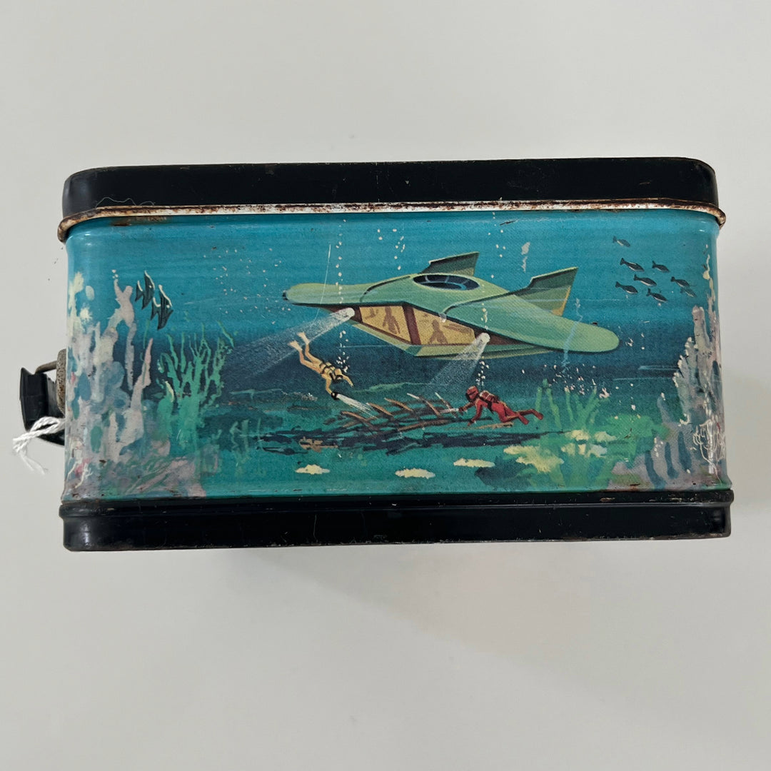 Rare Vintage 1967 Voyage To The Bottom Of The Sea Lunchbox Only no thermos