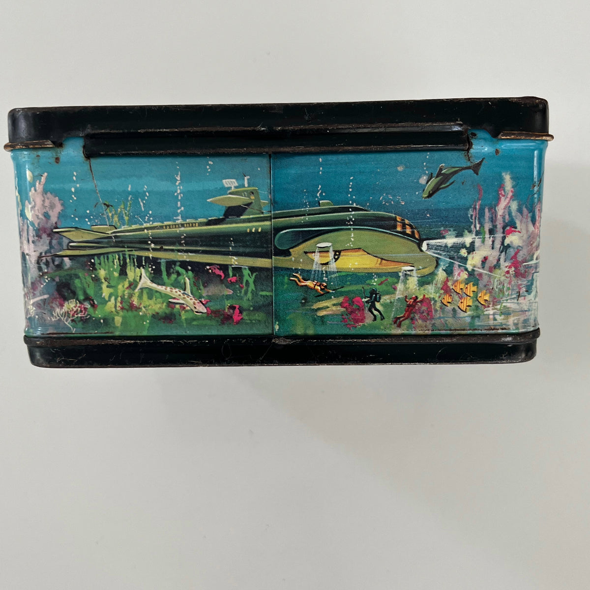 Rare Vintage 1967 Voyage To The Bottom Of The Sea Lunchbox Only no thermos