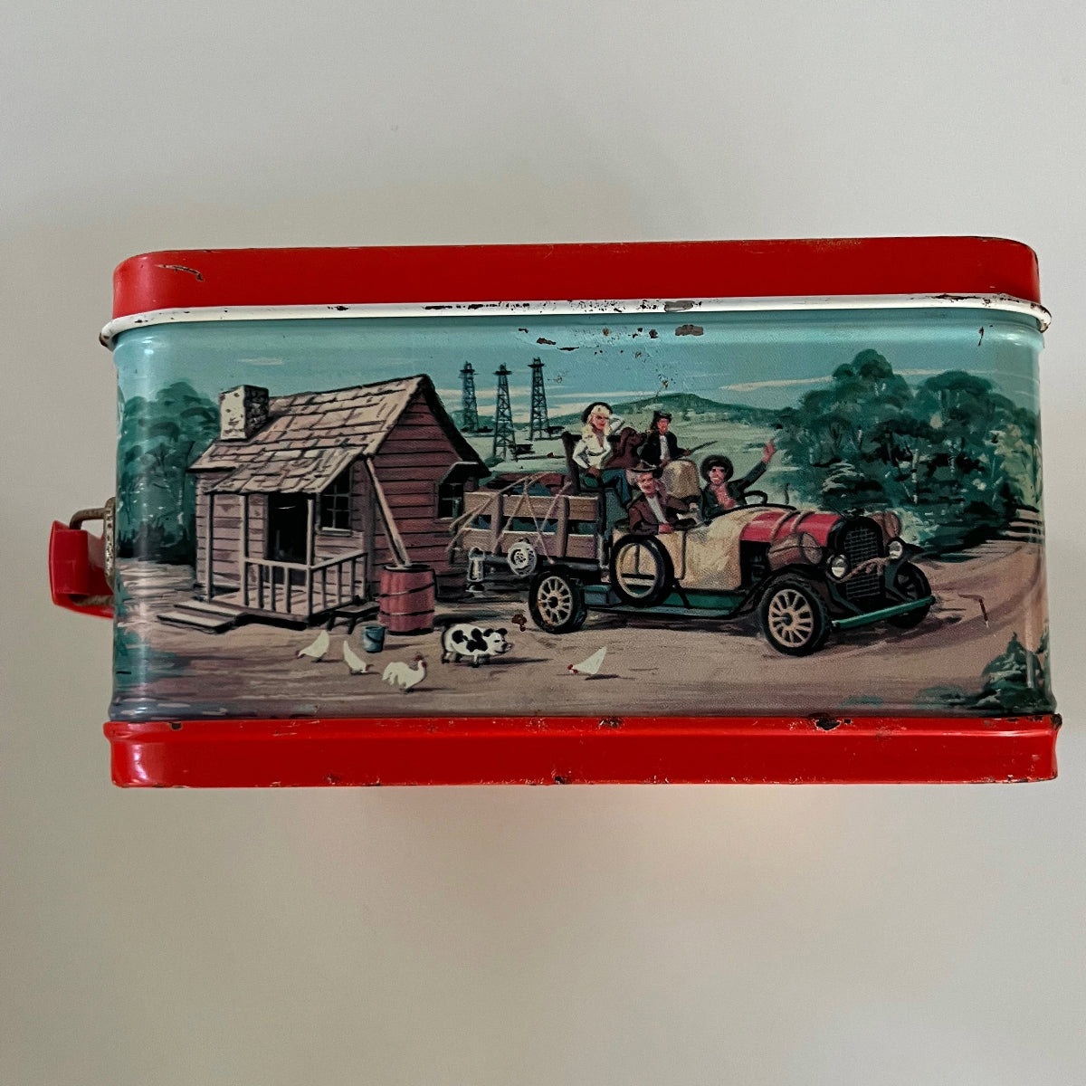 Rare Vintage 1963 The Beverly Hillbillies Lunchbox with thermos