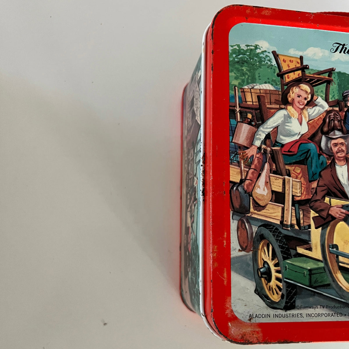Rare Vintage 1963 The Beverly Hillbillies Lunchbox with thermos