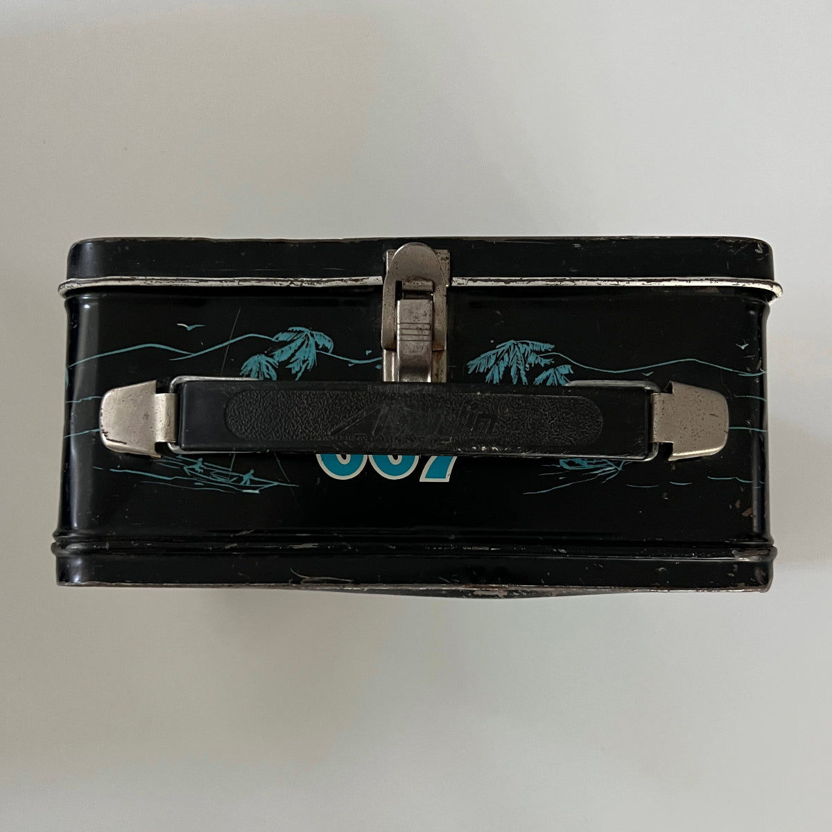 Rare Vintage 1966 James Bond 007 Lunchbox only no thermos