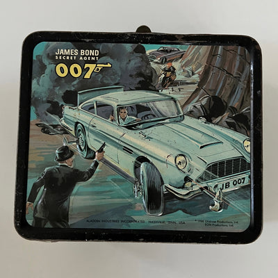 Rare Vintage 1966 James Bond 007 Lunchbox only no thermos