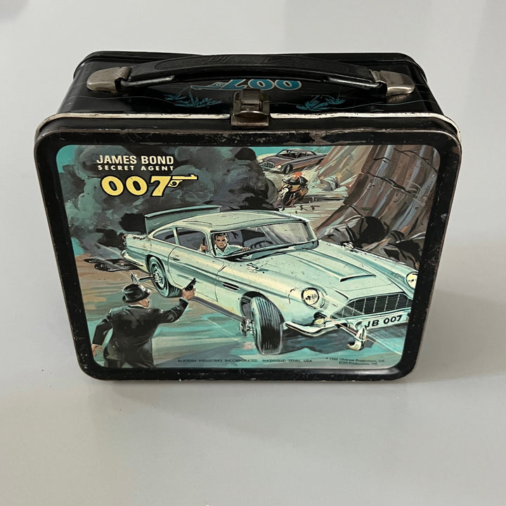 Rare Vintage 1966 James Bond 007 Lunchbox only no thermos