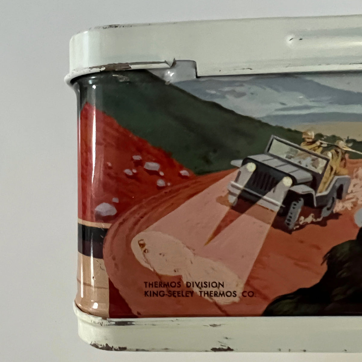 Rare Vintage 1968 Secret Agent lunch box no thermos