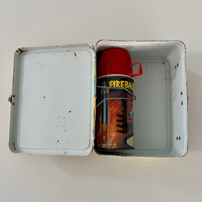 Rare Vintage 1964 Vintage Fireball XL5 lunch box with thermos