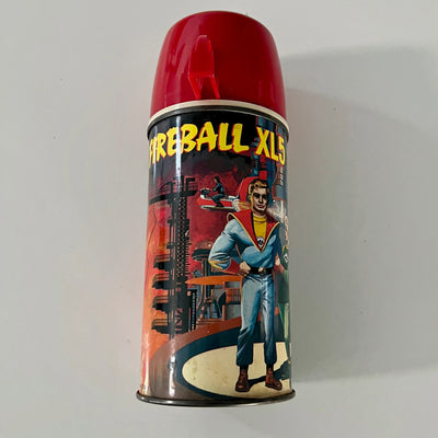 Rare Vintage 1964 Vintage Fireball XL5 lunch box with thermos