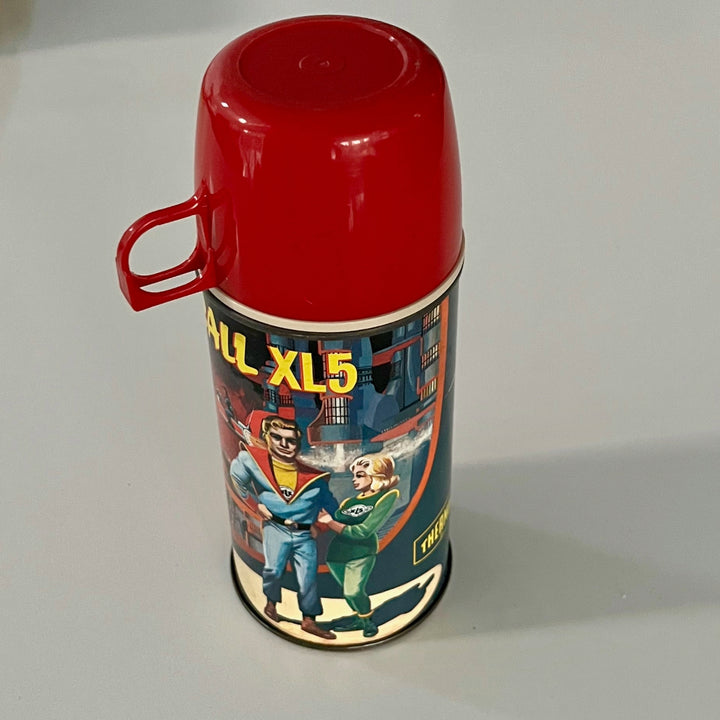 Rare Vintage 1964 Vintage Fireball XL5 lunch box with thermos