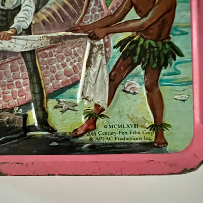 Rare Vintage Doctor Dolittle Lunch Box with Thermos