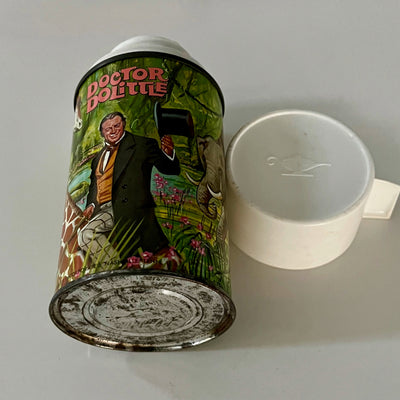 Rare Vintage Doctor Dolittle Lunch Box with Thermos