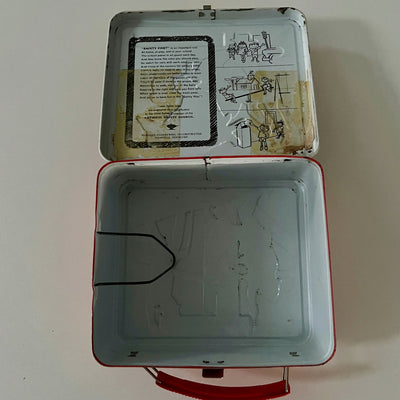 vintage 1973 Emergency Lunch Box with Thermos