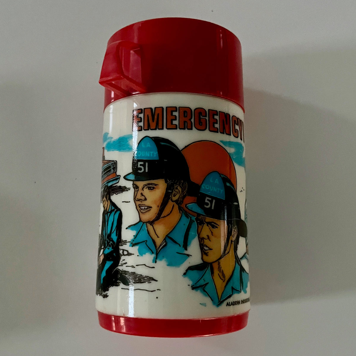 vintage 1973 Emergency Lunch Box with Thermos – Vintage VTG