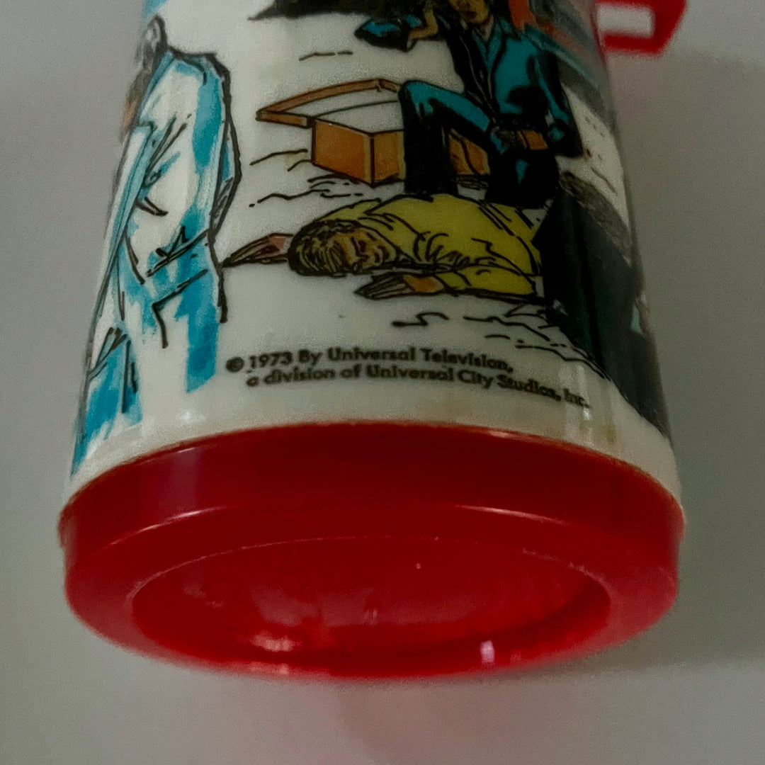 vintage 1973 Emergency Lunch Box with Thermos