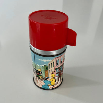 Vintage 1960s Aladdin Cable Car Thermos Only
