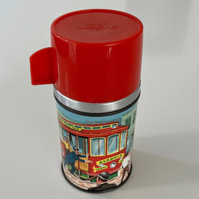 Vintage 1960s Aladdin Cable Car Thermos Only