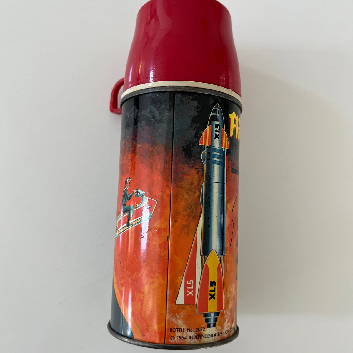 Vintage Fireball XL5 Thermos Only