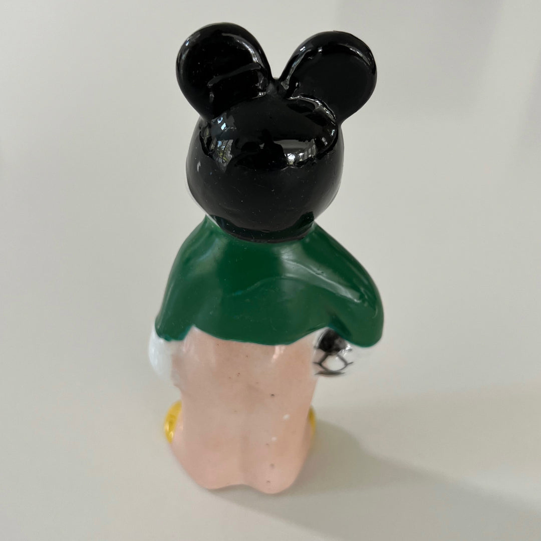 Rare VTG Mickey 1930-1950s Soccer Ceramic Figurine