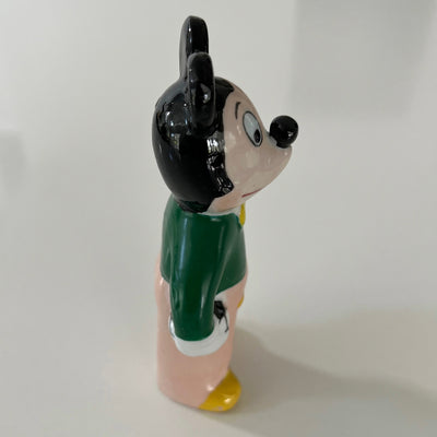 Rare VTG Mickey 1930-1950s Soccer Ceramic Figurine