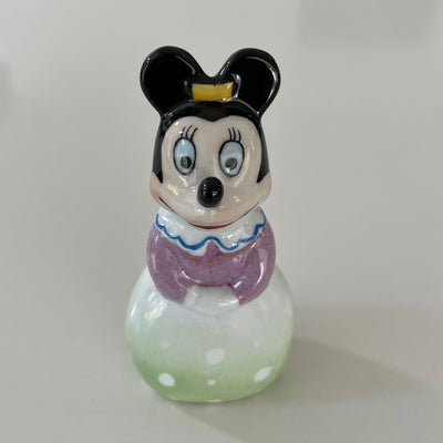 Rare VTG Minnie Mouse 1930-1950s Soccer Ceramic Figurine