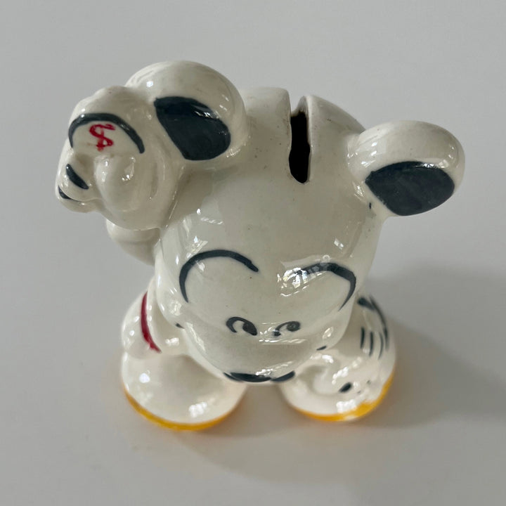 Rare VTG Mickey Mouse 1930-1950s Bank Figurine