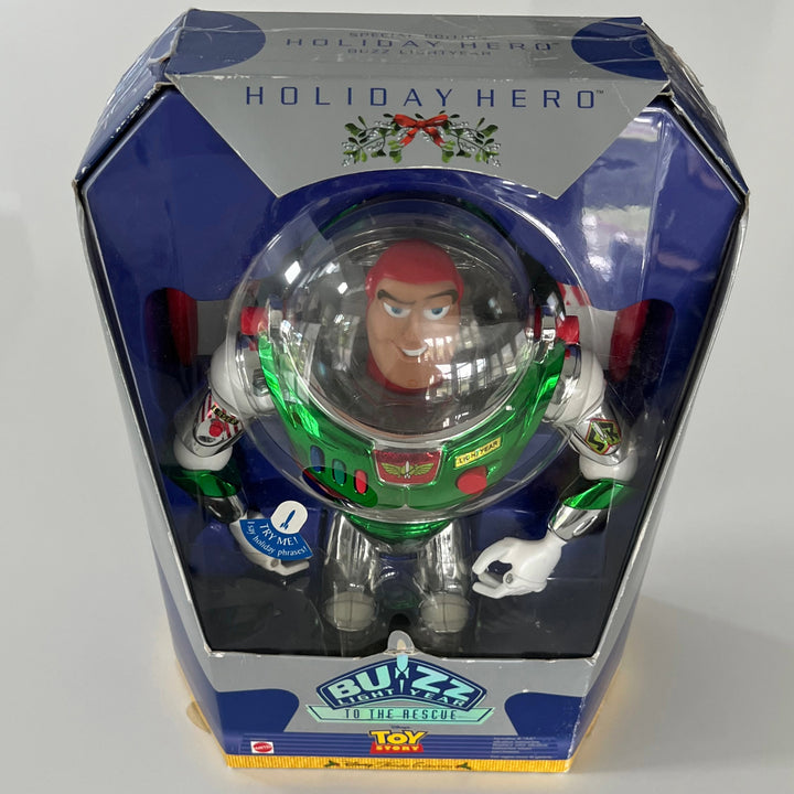 Vintage 1998 Buzz Lightyear special Christmas edition Action Figure New in Box