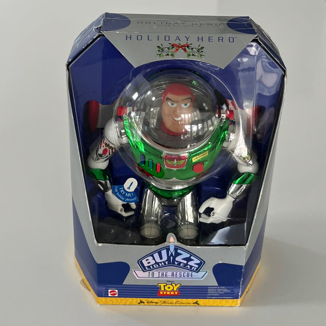 Vintage 1998 Buzz Lightyear special Christmas edition Action Figure New in Box