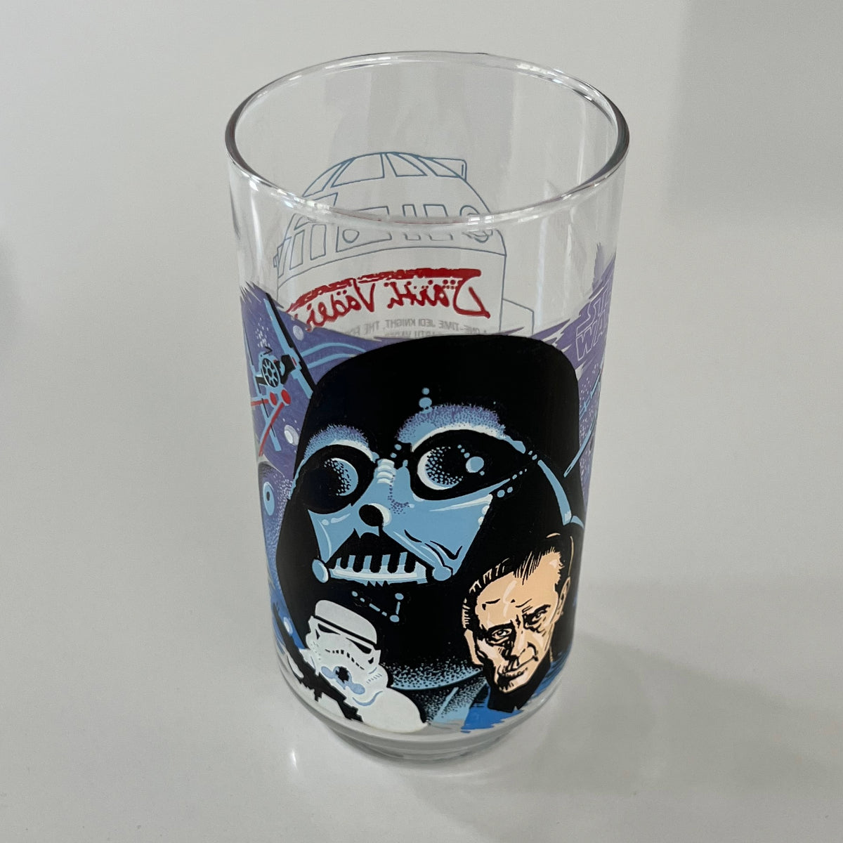 1977 Vintage Burger King Star Wars Darth Vader Collectible Drinking Glass