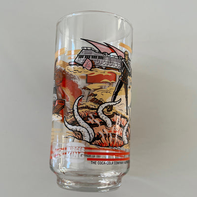 Vintage 1983 Burger King Return Of The Jedi Han Solo Collectible Drinking Glass