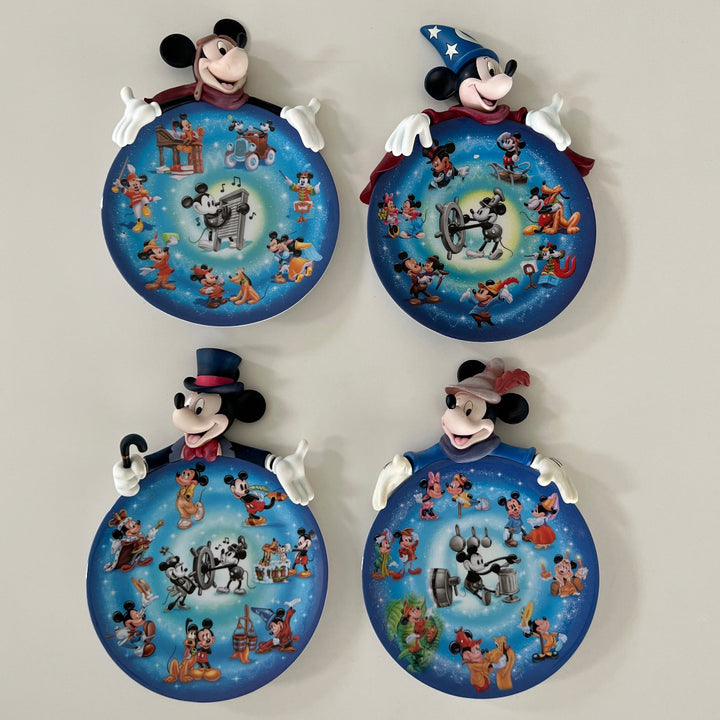 Vintage Disney 75th Anniversary The Bradford Exchange Decorative Plates set