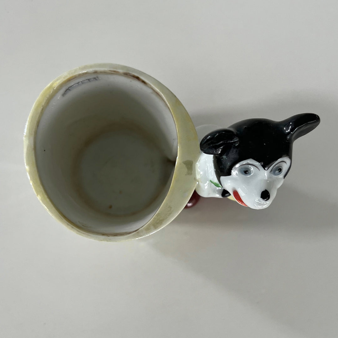 Rare VTG 1930-1950s Mickey Planter Ceramic Figurine